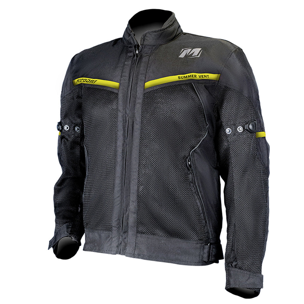 Summer Vent Jacket -Black Hi-Vis