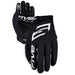 FIVE RACE Pro BMX Gloves for Kids - Black White