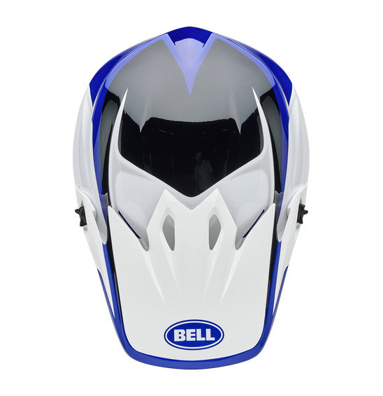 Bell MX-9 MIPS Rift Blue/White