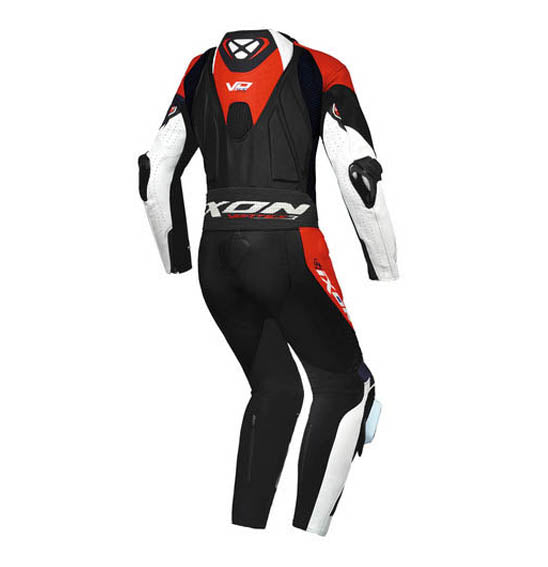 Ixon VORTEX 3 1pc Suit - Wht/Blk/Red