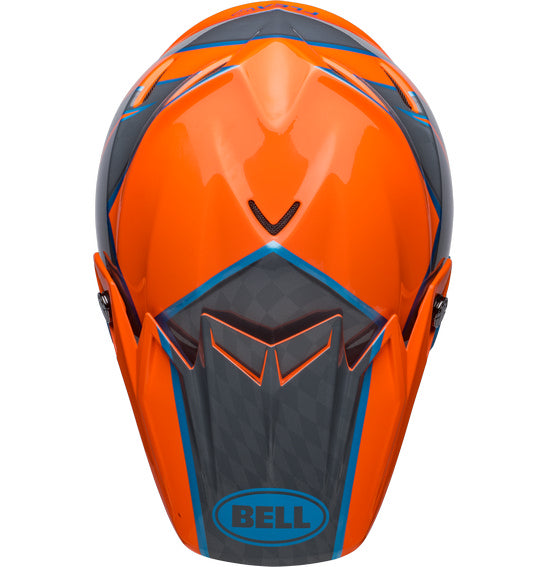 Bell MOTO-9S FLEX Sprite Gloss Orange/Grey