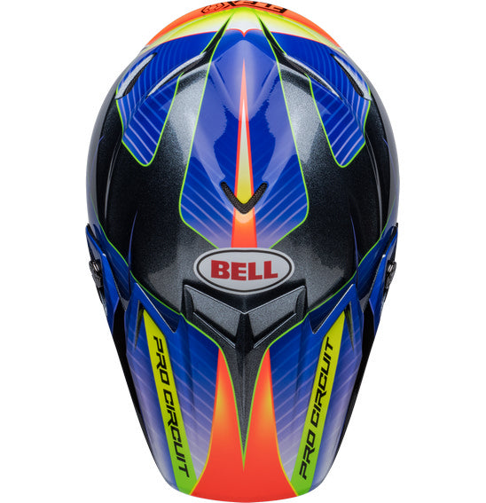 Bell MOTO-9S FLEX Pro Circuit 23 Silv/Met Flake