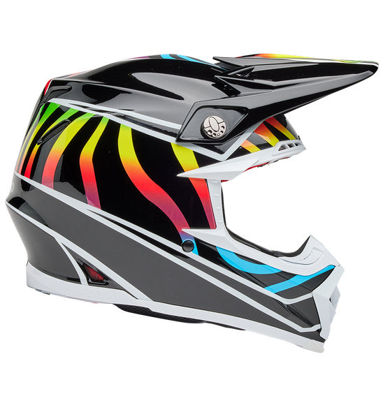 Bell MOTO-9S FLEX Drift Gloss Black/Multi