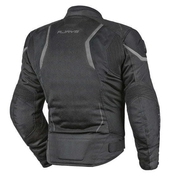 RJAYS SWIFT III Jacket Blk/Grey - Hi Flow Mesh Sports