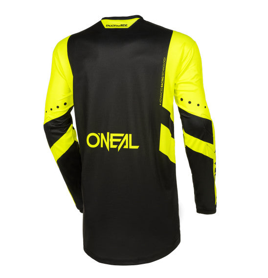 O'Neal Youth ELEMENT Racewear V.24 Jersey - Black/Neon