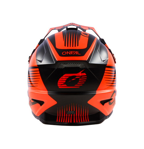 O'Neal Youth 1SRS STREAM V.23 Helmet - Black/Red (Neon Orange)