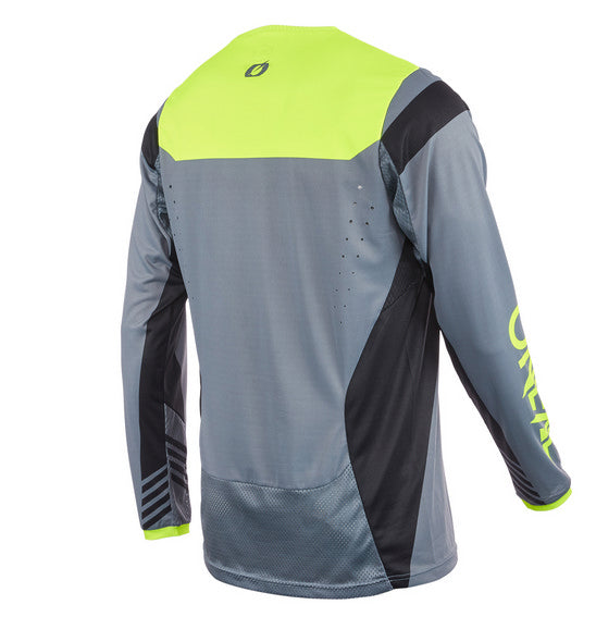 O'Neal Youth ELEMENT FR Jersey Hybrid - Grey/Neon Yel