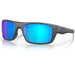 Drop Point Sunglasses Matte Dark Grey w PRIZM Sapp