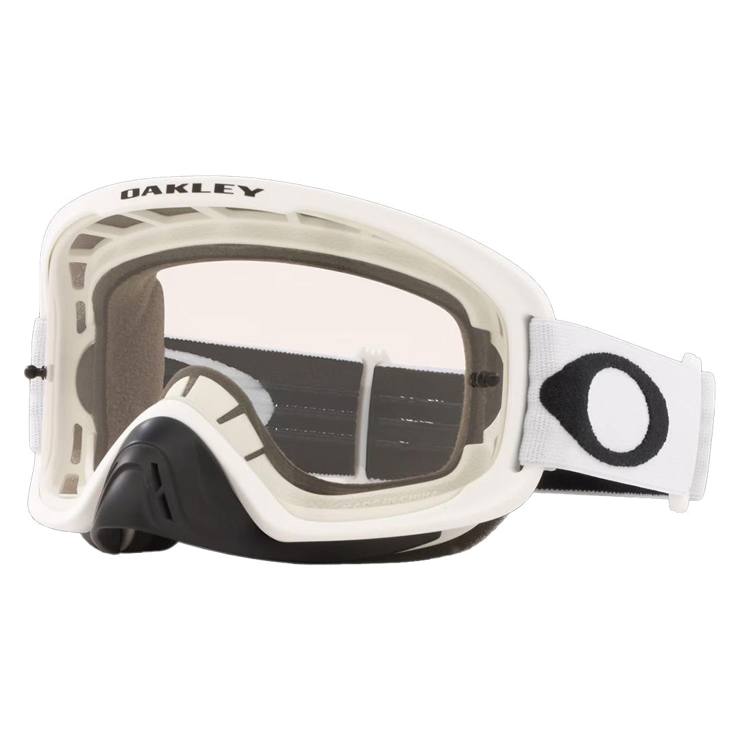 O-Frame 2.0 Pro MX Goggle Matte White w Clear Lens