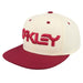 Oakley Mark III Hat - Arctic White/Iron Red