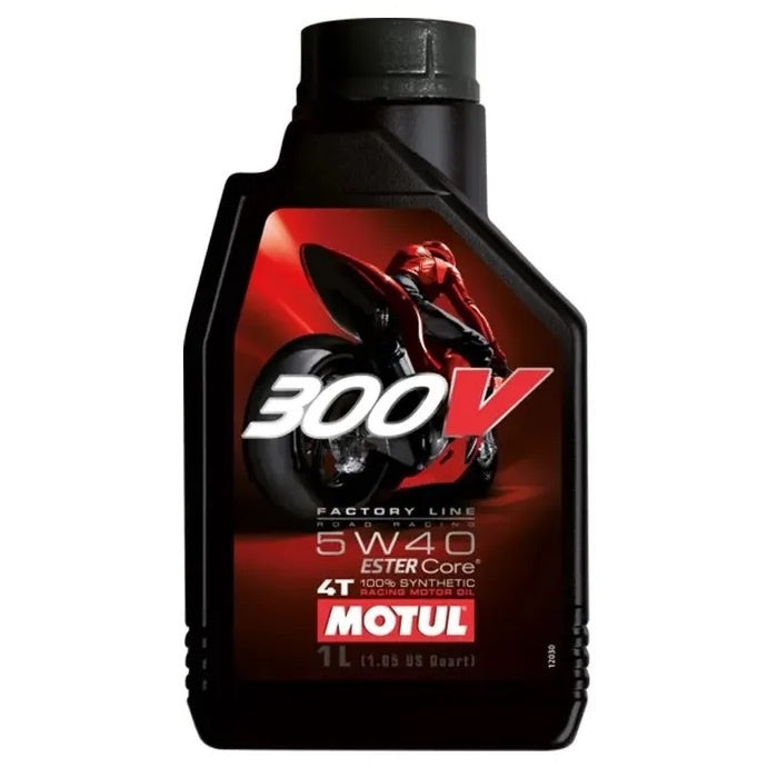 *MOTUL 300V 4T Fully Synthetic Road Racing 5W40 1L