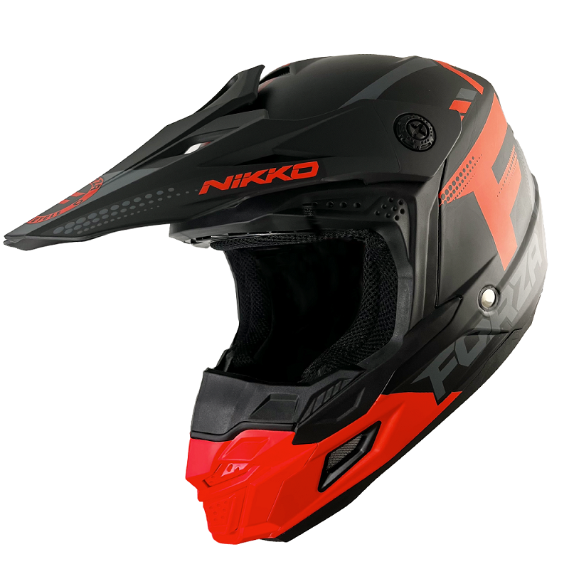 *Nikko N601 23 FORZA Graphic Adult MX Helmet