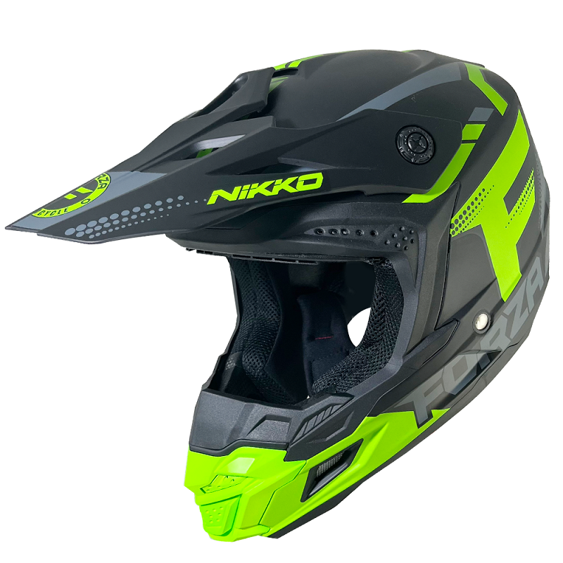 *Nikko N601 23 FORZA Graphic Youth MX Helmet