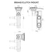 Motorcycle - Brake/Clutch Mount