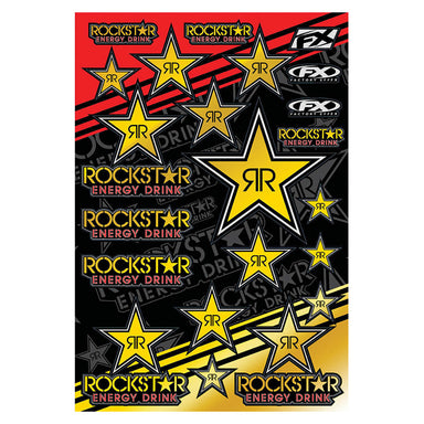 FX15-68700 Factory Effex Mylar Rockstar Stickers