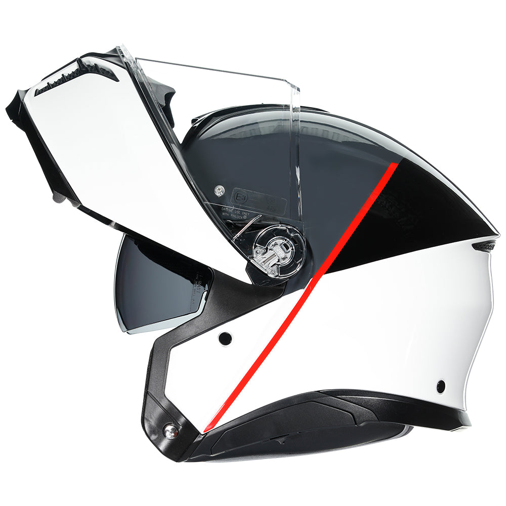 AGV TOURMODULAR [BALANCE WHITE GREY RED] 7