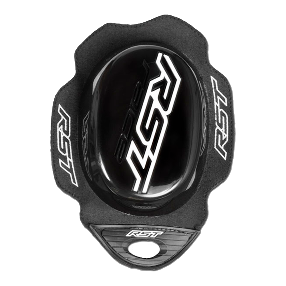 RST FACTORY REVERSE VELCRO KNEE SLIDERS [BLACK]