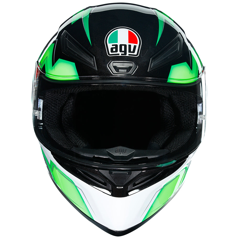 AGV K1 [KRIPTON BLACK GREEN] 2