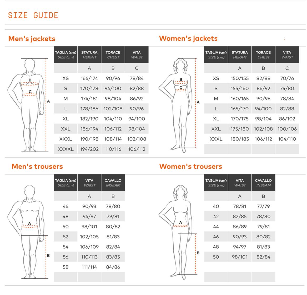 Size guide