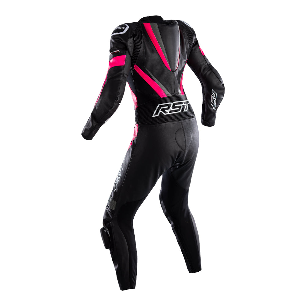 RST LADIES TRACTECH EVO 4 CE 1PC SUIT [BLACK PINK 