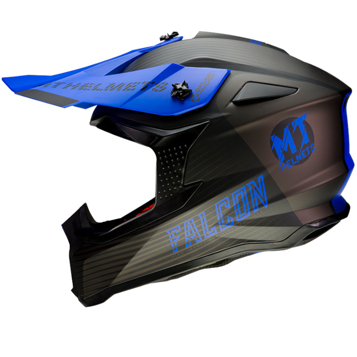 MT Falcon System Matt Black/Blue