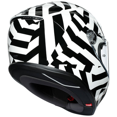 AGV K6 SECRET [BLACK/WHITE]